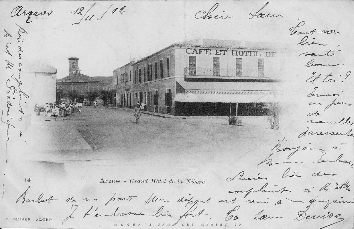 ARZEW Grand Hotel de la Nievre 1902.jpg